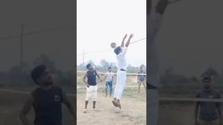 Volleyball Block 🏐 player smashed 😔 #volleyballblock #sportsteam #youtubeshort #viralvideo