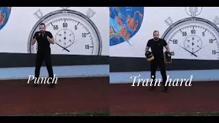 Some training with coach Rateb