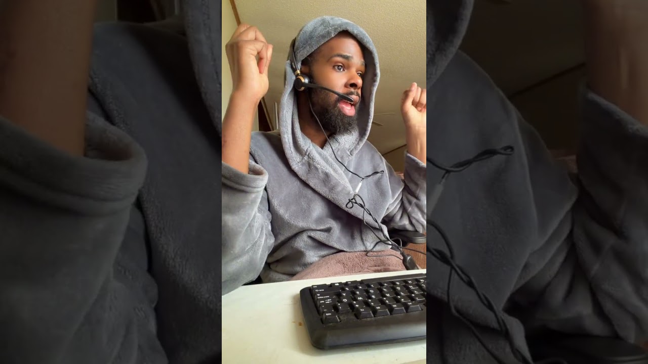 Stressed that lady out.🤦🏾‍♂️#spotlight #customerservice #workfromhome #viral #contentcreator #fyp