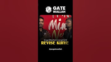 Experts Advise on IIT Roorkee Paper Trends #PW #GATE