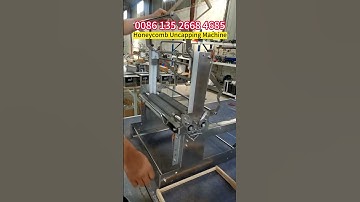 How to Use Manual Honeycomb Uncapping Machine
