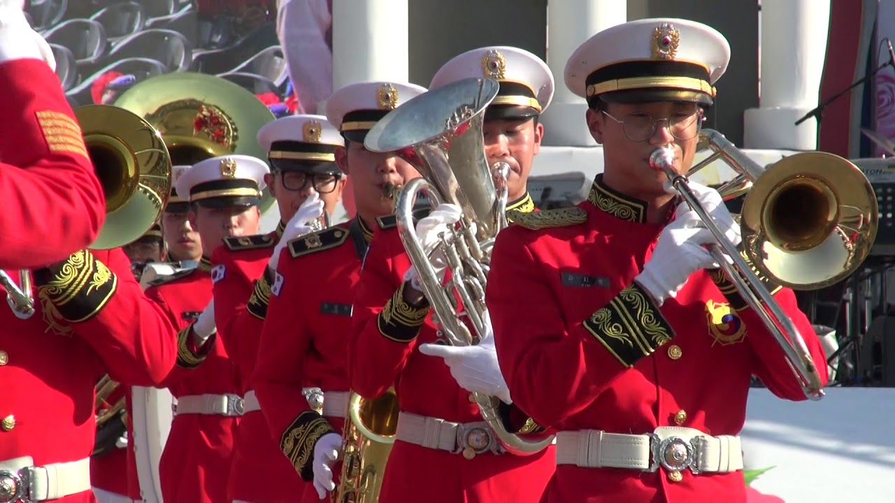 육군사관학교 군악대 연주 감상하기1, 2017 서울장미축제