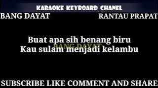 BENANG BIRU MIX -MEGGY Z KARAOKE KN7000 #BANGDAYAT #DAYATCHANNEL