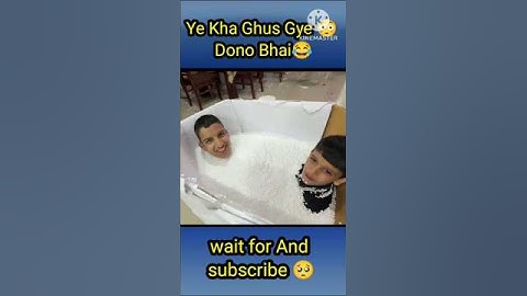 Ye Kha Ghus Gye 😱 Dono Bhai 😱😱😱😱 #short #shortfeed #souravjoshivlogs