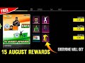 15 August Free Rewards In Free Fire | Free Bundle Independence Day Special