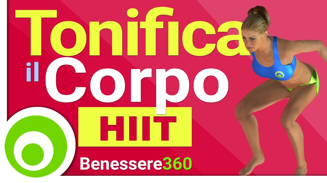 Allenamento Completo Hiit Addominali Gambe Glutei Braccia Pettorali Spalle E Schiena Youtube