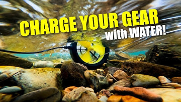 Charge your gear with WATER! - Waterlily water turbine