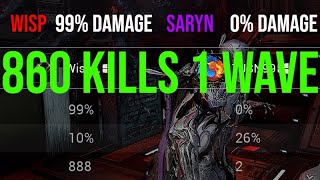 Terrorising Sanctuary Onslaught with Wisp Warframe