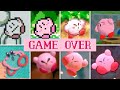 Evolution OF Kirby Death Animations &amp; Game Over Screens (1992-2023)