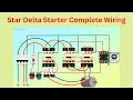 Star Delta Starter Control Wiring  | Complete Star Delta Wiring Diagram Explained