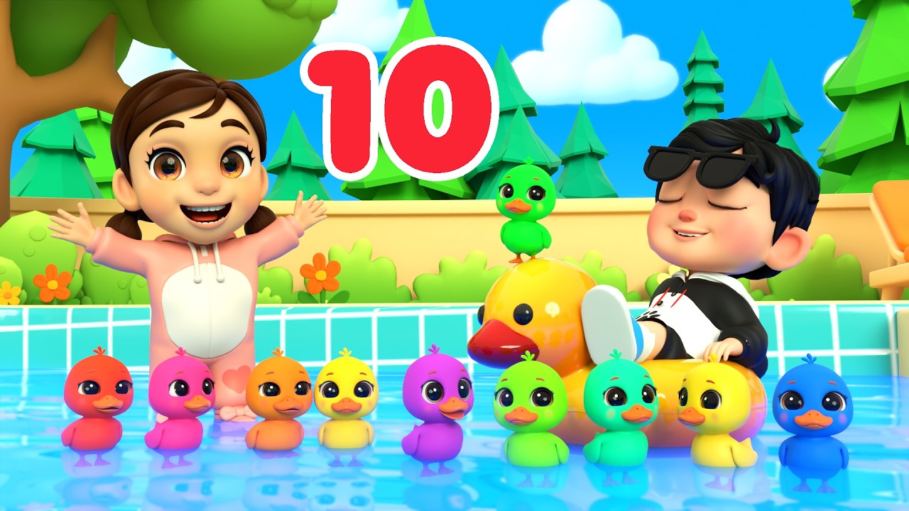 LIVE | Colors and Numbers with Animals at the Playground! Newborn Educational Rhymes for Kids