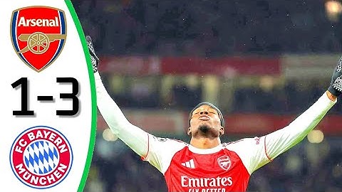 Arsenal vs Bayern Munich Highlights-UEFA Champions League 2025-Arsenal vs Bayern Munich Resumen