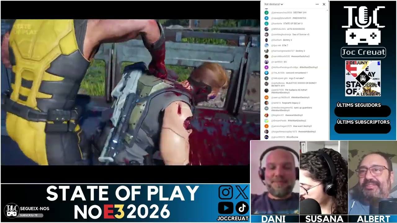 Joc Creuat Especial State of Play 2026 al NOE3