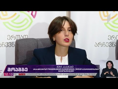 ორგანიზაცია „ერთად არჩევნებისთვის“ შუალედური ანგარიში