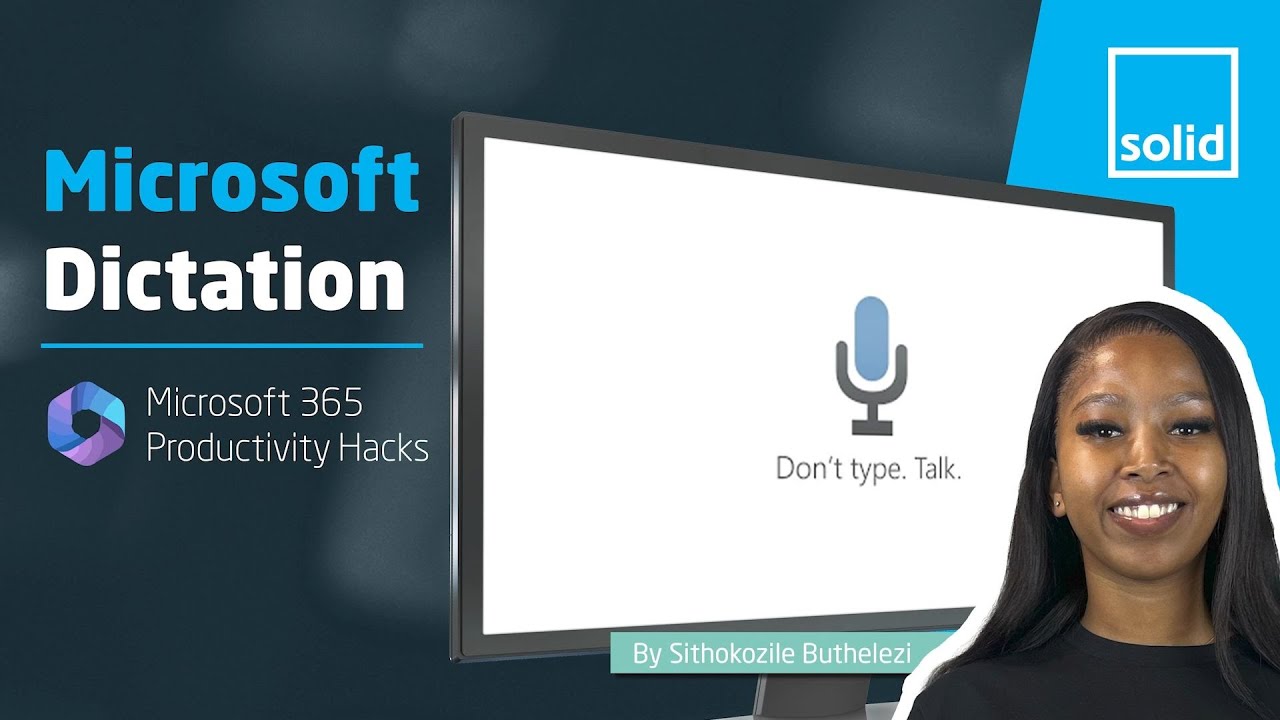 Dictation in Word & Outlook – Talk, Don’t Type