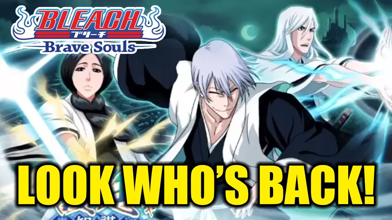 Bleach Brave Souls (News) First Look GIN, RETSU, and JUSHIRO