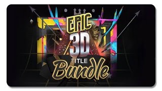 Epic 3D Title Bundle | After Effects Template