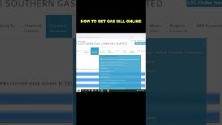 611. How to get Duplicate SSGC Bill|Online Gas Bill|SNGPL|Hindi