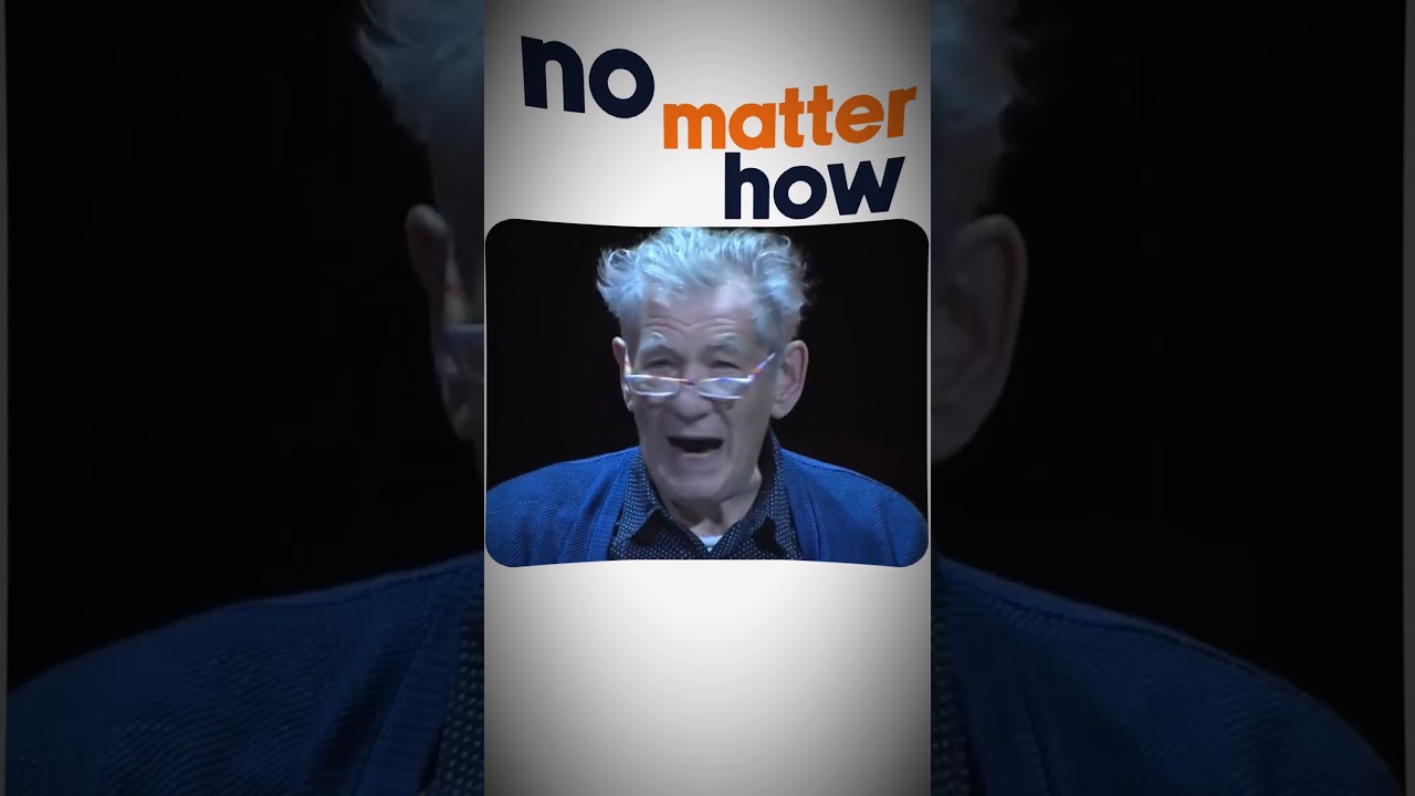 Make your SOUL grow Ian McKellen
