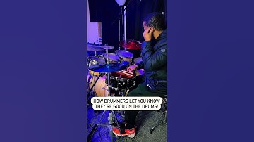 Thumbnail of How Drummers Let You Know They’re Amazing On The Drums In 5 Seconds!
