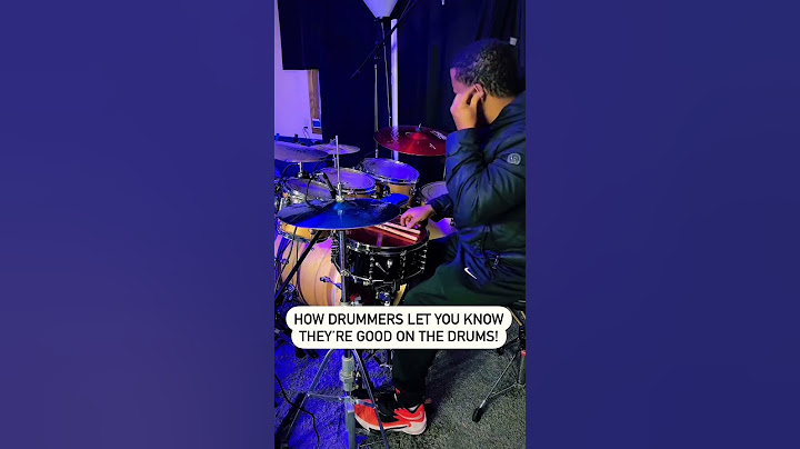 How Drummers Let You Know They’re Amazing On The Drums In 5 Seconds!