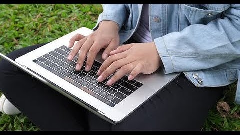 Hands Typing On Laptop Keyboard | Stock Footage - Videohive