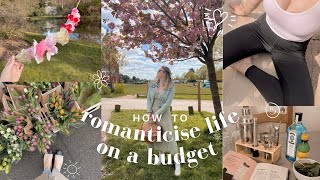 HOW TO ROMANTICISE LIFE ON A BUDGET | Money saving tips to be 'that girl' | Katie la vie en rose