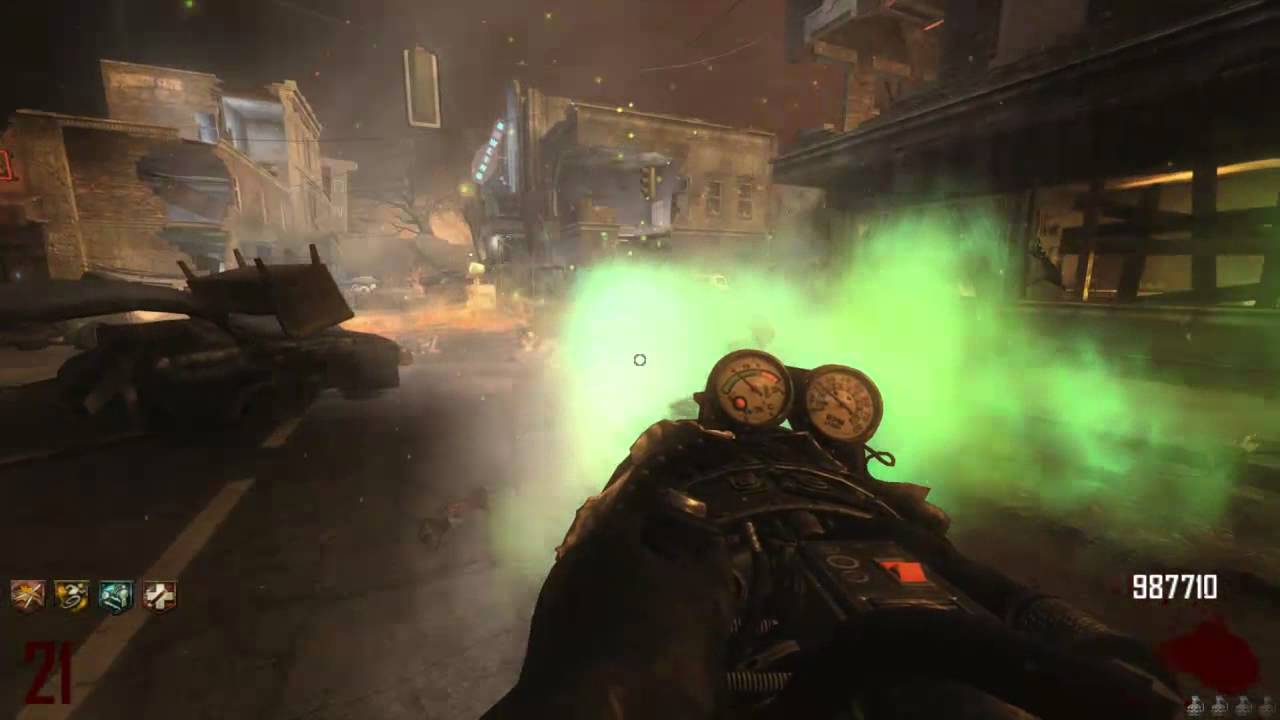 BO2 Zombies JET GUN SHOOT RAY GUN BULLETS! & MORE! YouTube