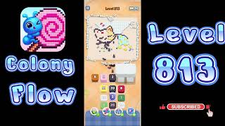 Colony Flow Level 813 Walkthrough | All Gameplay Solution | Go Answer