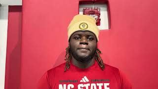 Grayson Williams - 2028 4-star Southeast Raleigh OL talks at NC State football 7-on-7