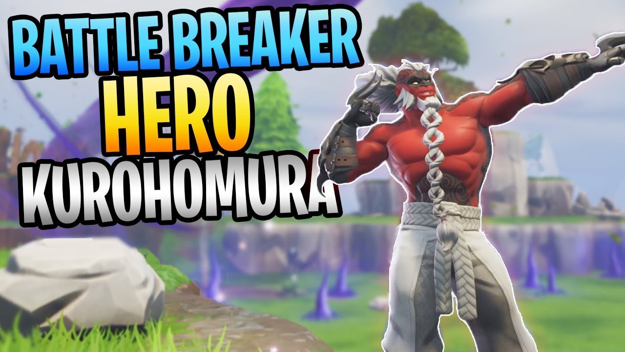 FORTNITE - NEW Battle Breaker Hero KUROHOMURA Outlander Save The World ...