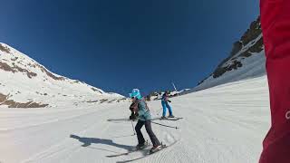 Margot ski Alpe d'Huez April 9 26