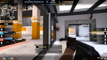 1v4 Clutch w/ Enemy Reactions | CS:GO Highlights