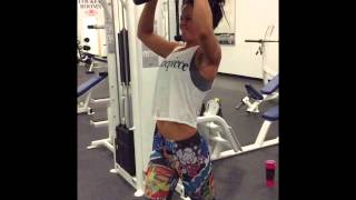 M3 Bikini Girls Wrecking Krew Back and Shoulders workout. screenshot 3
