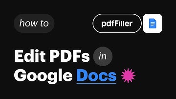 Turn Google Docs Documents into fillable PDFs