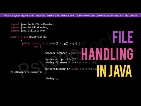 Java Program to take the name of file from user, read the contents and display it on the console