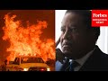 Larry Elder Holds Second Press Briefing Of California Recall Campaign, Discusses Dixie Fire