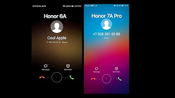 Mix Honor 6A vs Honor 7A screen recorder/ Incoming calls