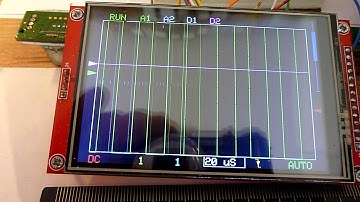 MapleMini Osci ILI9488 480x320 Touch