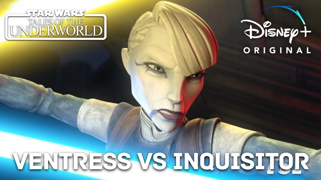Асажж Вентресс против Инквизитора | Звёздные войны: Истории преисподней | Disney+