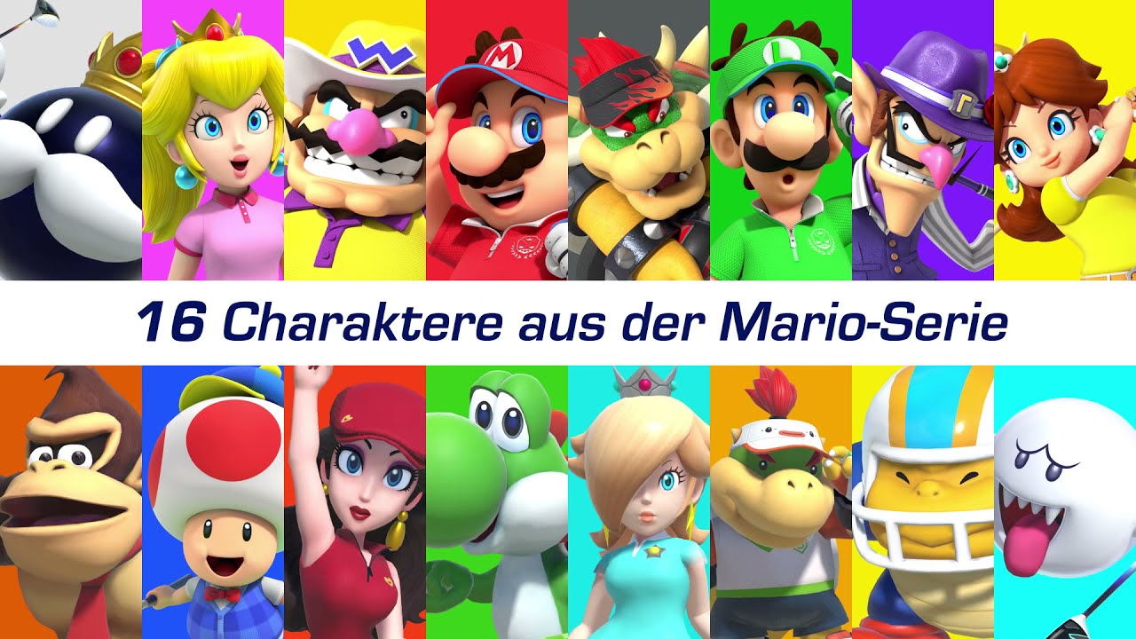 Drei Charaktere gegeben in Mario Golf: Super Rush ihr Seriendebüt |  Eurogamer.de