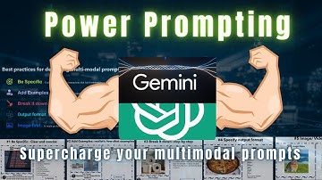Masterclass Prompt Engineering for Multimodal AI Models | Google Gemini OpenAI Chat-GPT4