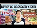 US VS. BRITISH GROCERY STORES!! 😊