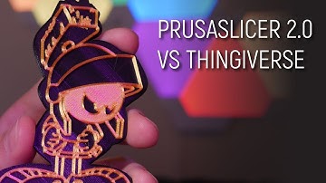 PrusaSlicer 2.0 vs Thingiverse vs Prusa Mk3 - 3DP Gauntlet Episode 1