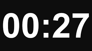 27 Second Timer - No Alarm - 8K