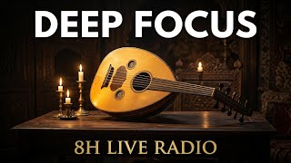 🔴 LIVE: 1 Ney & Tanbur Radio | Arabic Background Music | Focus | Oud & Qanun Instrumental screenshot 5