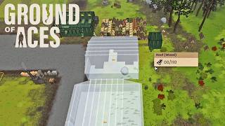 Ground of Aces Gameplay: Building the Ultimate WWII RAF Airbase!