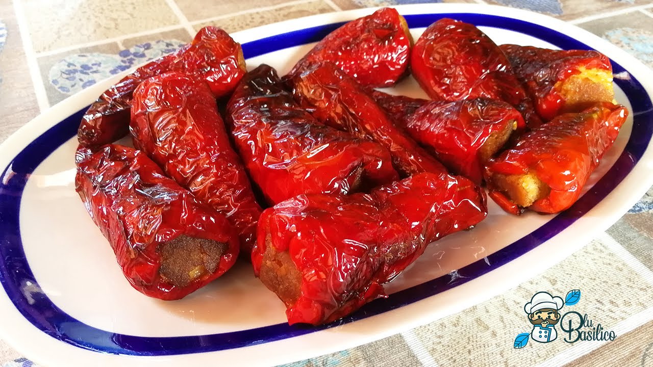 Peperoni imbottiti o (puparuol mbuttunat) -  Ricetta tipica Sannita