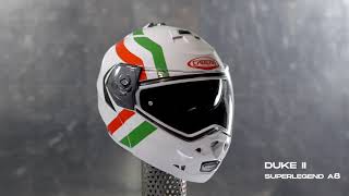 Caberg DUKE II SUPERLEGEND Helmet - YouTube