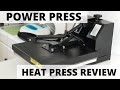 Power Press Heat Press Machine Review & How To Use